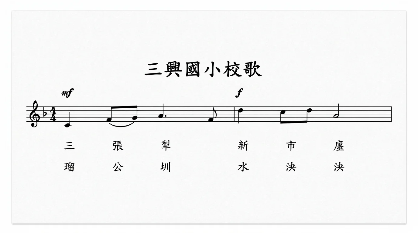 三興國小校歌